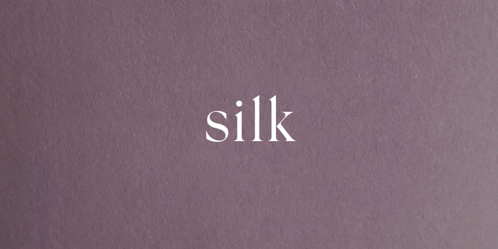 Fuente Silk Serif